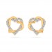THE HEART INFINITY EARRINGS