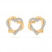 THE HEART INFINITY EARRINGS