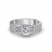 0.79 carat Platinum Gold - Amyra Engagement Ring