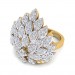 The Marquise Floral Ring
