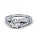 0.51 carat 18K White Gold - Nelly Engagement Ring