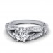 1.21 carat 18K White Gold - Nelly Engagement Ring 