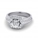 0.60 carat 18K White Gold - Amanda Engagement Ring