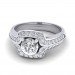 1.30 carat Platinum - Amanda Engagement Ring