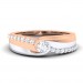 0.38 carat 18K White & Rose Gold - Scarlett Engagement Ring 