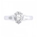 0.50 carat Platinum - Avalush Pear Ring