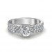 1.29 carats Platinum - Amyra Engagement Ring