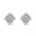 Square Diamond Earring