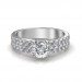 1.42 carats Platinum - Amyra Engagement Ring