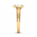 1.00 carat 18K Gold - Avalush Pear Ring