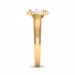 1.00 carat 18K Gold - Avalush Pear Ring