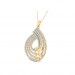 The Ziva Pear Pendant 