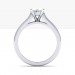 0.70 carat 18K Gold - Avalush Pear Ring