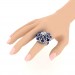 Blue Sapphire Diamond Ring