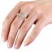 1.47 carat 18K Gold - THE MYRA PEAR RING AND BAND 