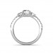 0.85 carat Platinum - Eternal Love Engagement Ring