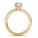 1.15 carat 18K Gold - Forever Love Engagement Ring 