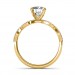 0.82 carat 18K Gold - Eternity Engagement Ring