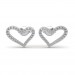 The Eva Heart Earrings