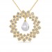 The Kara Pearl Diamond Pendant