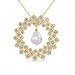 The Kara Pearl Diamond Pendant