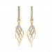 The Gelsy Leaf Earrings