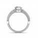 1.22 carat 18K White Gold - Zest Love Engagement Ring