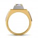 The Khufu Solitaire Ring For Him - 0.36 carat