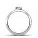 The Prius Ring For Him - 0.50 carat- Platinum