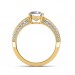 0.92 carat 18K Gold - Zest Love Engagement Ring