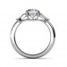 1.49 carat 18K White Gold - Laura Baguette Ring