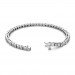 The Symphony Alternating Block Tennis Bracelet - 10 cent diamonds