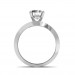 The Spiral solitaire Ring