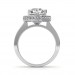 The Dual Halo Solitaire Ring