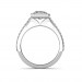 The Khloe Princess-Halo Ring