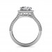 The Renee Halo Ring - Round