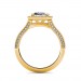 The Renee Halo Ring - Princess