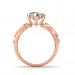 1.00 carat 18K Gold - Gelsey Engagement Ring