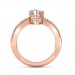 0.68 carat 18K Gold - The Ramona Heart Solitaire Ring