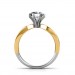 The Trio Solitaire Ring