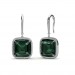 The Green Dazzle Diamond Earrings