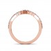 The Nouveau Curved Wedding Ring