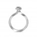 The Tisca Double Hidden-Halo Ring