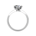 0.71 carat 18K White Gold - Jeannot Engagement Ring