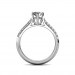 1.61 carat Platinum - Forever Promise Engagement Ring