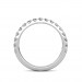 White Gold Half Eternity Ring