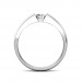 The Antonio Ring For Him - Platinum - 0.70 carat
