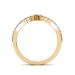 The Nouveau Curved Wedding Ring