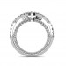 The Anika Wedding Ring  - Platinum