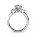 1.40 carat 18K Gold - THE REYA 3-STONE RING